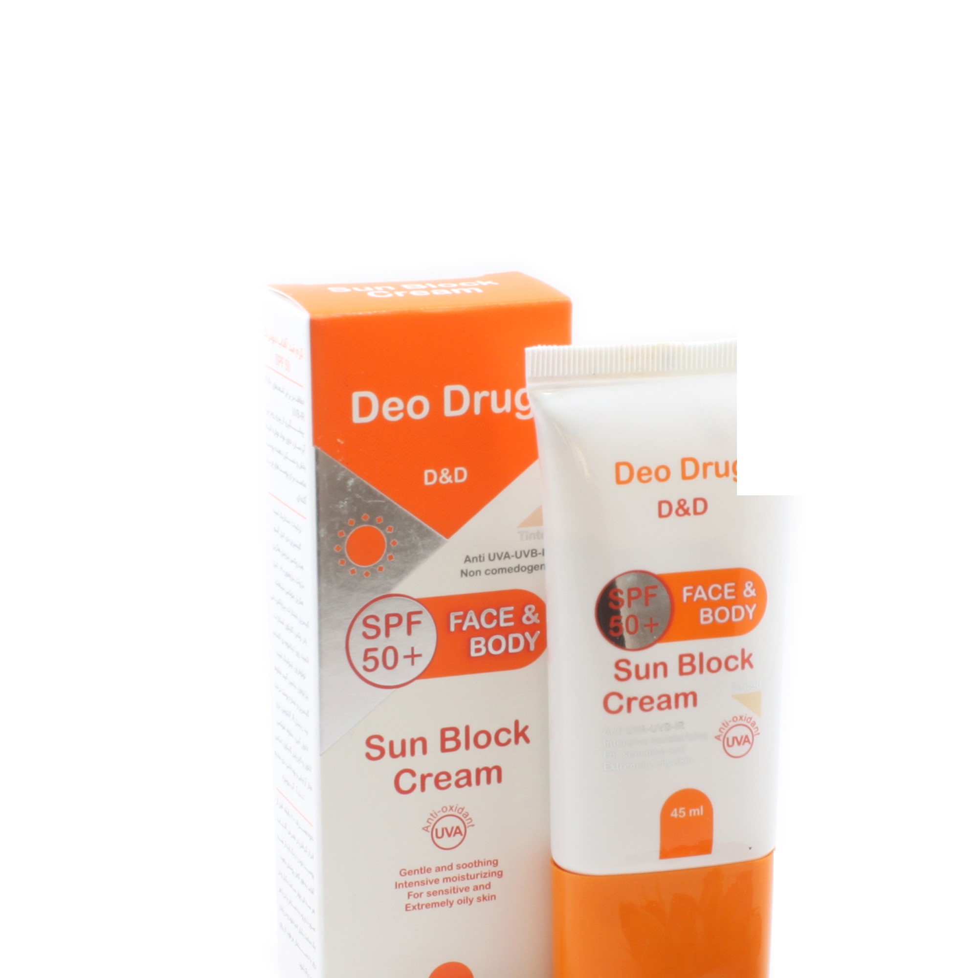 کرم ضد آفتاب SPF 50 دئودراگ DEO DRUG SUNSCREEN